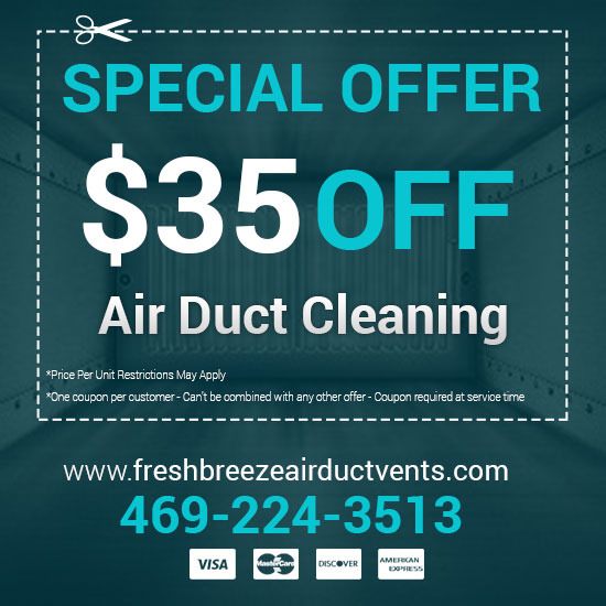 Air Duct Cleaning Printable Coupon